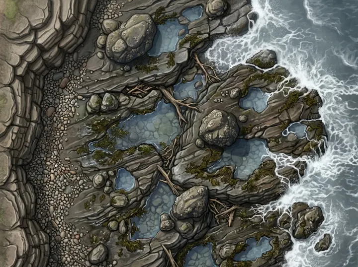 The Rocky Shore