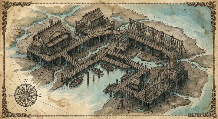 Saltmarch Stilt-Town